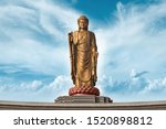 Spring Temple Buddha With Sky...