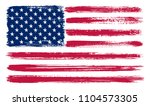usa flag background.grunge flag ... | Shutterstock .eps vector #1104573305