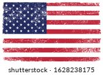 grunge usa flag.vector american ... | Shutterstock .eps vector #1628238175
