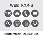 web icons.vector illustration.