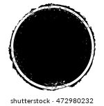 retro circle frame stamp banner.... | Shutterstock .eps vector #472980232