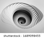 3d Render Of Abstract Art Of 3d ...