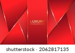 Luxury Red Background With Gold ...
