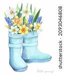 Garden Boots With Spring...