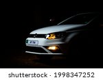 Volkswagen Polo GT TSI power with 1197 cc, the top variant the Polo’s lineup.  It comes with a powerful engine configuration along with additional premium features. Kathmandu, Nepal. December 5, 2020.