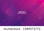 colorful geometric background.... | Shutterstock .eps vector #1589073772