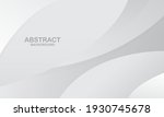 abstract white and gray color... | Shutterstock .eps vector #1930745678