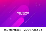 abstract geometric background.... | Shutterstock .eps vector #2039736575
