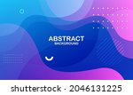 colorful geometric background.... | Shutterstock .eps vector #2046131225
