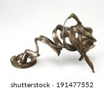 Metal bronze sculpture from korea