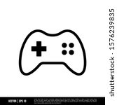 the best gamepad icon vector ... | Shutterstock .eps vector #1576239835