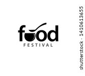 food festival logo vector... | Shutterstock .eps vector #1410613655