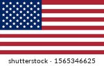 copy flag of the united states... | Shutterstock .eps vector #1565346625