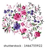 the amazing fabric abstract... | Shutterstock . vector #1466755922