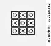 ceramic tiles vector concept... | Shutterstock .eps vector #1933531652