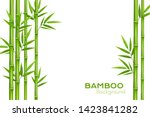 Bamboo Background With Place...