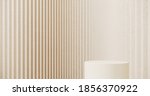 premium podium  stand made of... | Shutterstock . vector #1856370922