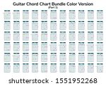 Guitar Chart Bundle Vector Can...