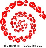 notice map pointer icon spiral... | Shutterstock .eps vector #2082456832