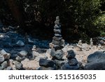 Stacked Rocks In Yosemite...