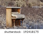 Abandoned Piano In Winter Field ...