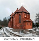 Small photo of Kircha Arnau (St. Katharine's Church). On the territory of the convent of St. Catherine. Village of Rodniki (formerly Arnau), Kaliningrad region. Russia