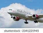 Virgin atlantic boeing 787 9...