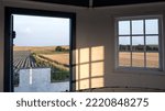 Small photo of View of the lookout tower located in the Besser commune of the Danish island of Samso, a model renewable energy community lin the Kattegat Strait between Jutland and the Swedish west coast.