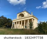 Temple Of Apollo building (Apollonuv Chram) which belongs to Lednice Valtice Cultural Landscape - Czech Republic