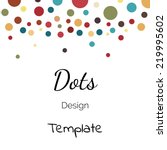 Dots Color Design Template