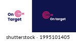 arrow right on target logo... | Shutterstock .eps vector #1995101405