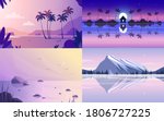 vector banners set with... | Shutterstock .eps vector #1806727225