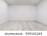 Empty Room With Whitewashed...