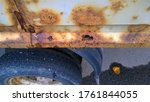 Sheet Metal Corrosion Of Old...
