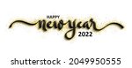 happy new year 2022 black... | Shutterstock .eps vector #2049950555
