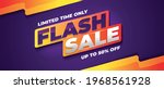 flash sale horizontal banner... | Shutterstock .eps vector #1968561928