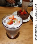 Small photo of A twosome place strawberry latte