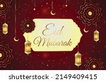 eid mubarak banner background.... | Shutterstock .eps vector #2149409415