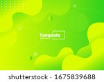 colorful vector gradient of... | Shutterstock .eps vector #1675839688