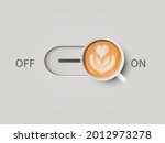 vector 3d realistic off  on... | Shutterstock .eps vector #2012973278