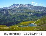Grossglockner panoramic road and melting glacier. You can look here amazing mountains fantastic untouchable nature and historical place. The look out point  got the named after Franz Jozef ceasar