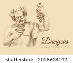 sketch of the ancient roman... | Shutterstock .eps vector #2058628142