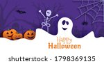 halloween vector card... | Shutterstock .eps vector #1798369135