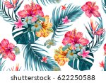 beautiful seamless vector... | Shutterstock .eps vector #622250588