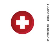 medical logo design vector... | Shutterstock .eps vector #1581300445