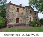 Small photo of Palmyra, Virginia USA - August 6, 2023: Old Stone Jail Museum was built in 1828 in Fluvanna County, VA.