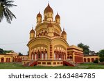 Small photo of Picture of Annapurna Temple, a heritage Hindu temple situated on the bank of the Ganga at Rani Rasmani ghat in Greater Kolkata. The temple is a replica of the Bhavatarini temple at Dakshineswar