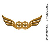wings luxury logo vector icon | Shutterstock .eps vector #1493098262