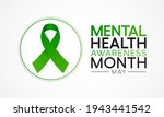 mental health awareness month... | Shutterstock .eps vector #1943441542
