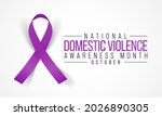 domestic violence awareness... | Shutterstock .eps vector #2026890305